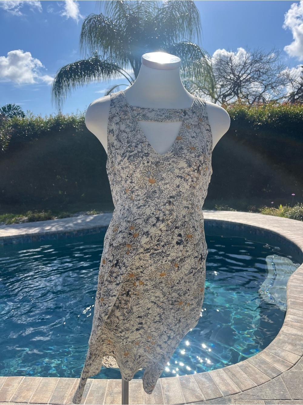 Anthro Moulinette Soeurs Dress Floral Accents